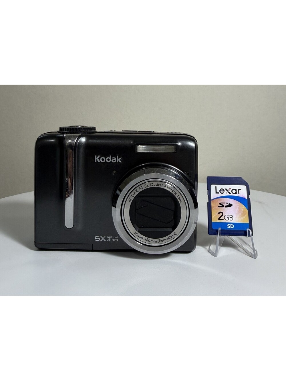 Kodak EasyShare Z885 8.1MP Digital Camera Black Point & Shoot Y2K Tested